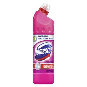 Domestos 750ml Pink Power - 2 Bottles (£1.75 S&S / £1.62 with max S&S)