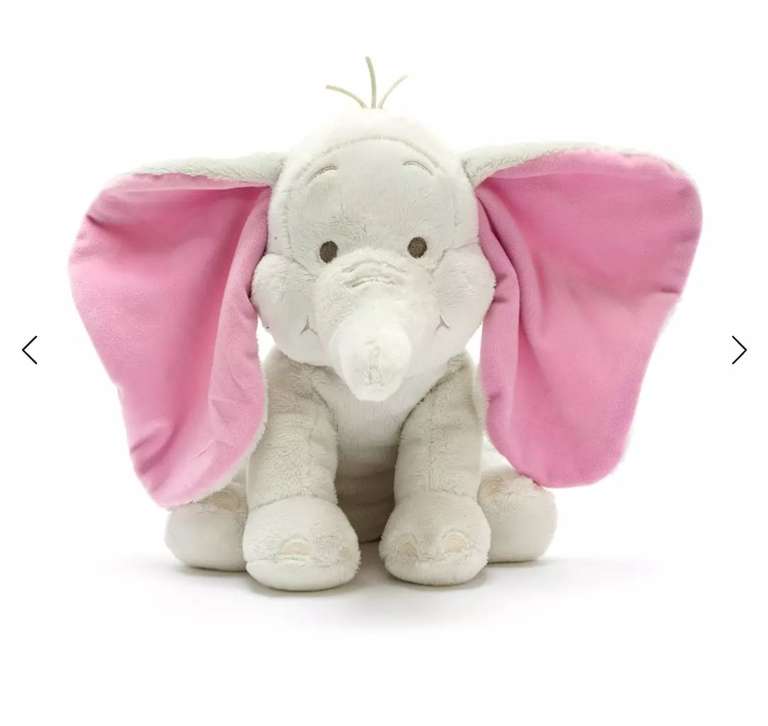 Baby Dumbo toy £7.50 delivered with free delivery code @ shopDisney