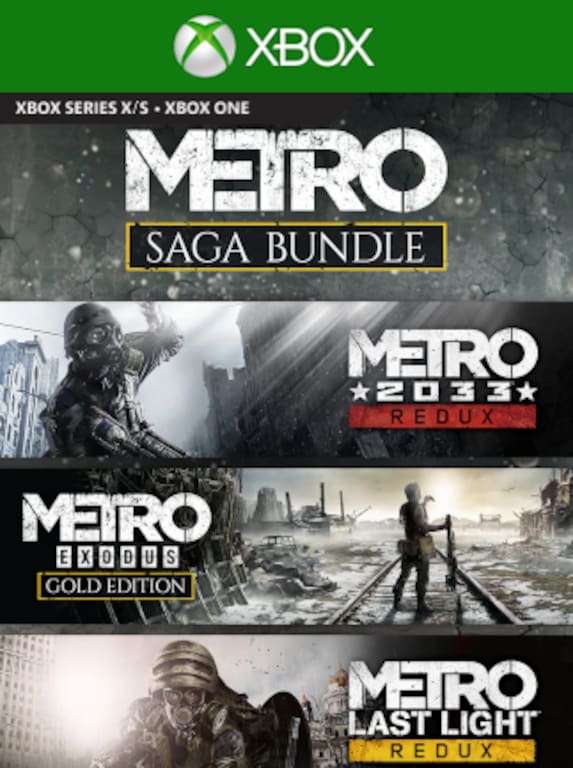 Metro Saga Bundle AR XBOX One / Xbox Series X|S CD Key (Requires VPN) -  £ @ Crazy Store / Kinguin | hotukdeals