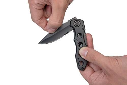 wolfcraft Leisure Knife with Folding Blade, Versatile leisure knife for hobby and camping £8.66 @ Amazon