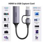 UGREEN Video Capture Card HDMI to USB Type C - Use Voucher - Sold By Ugreen Group Limited UK