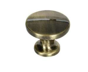 Wickes Victorian Door Knob - Antique Brass/Polished Chrome/Brushed Nickel 38mm Pack of 6, £6, free click and collect @ Wickes