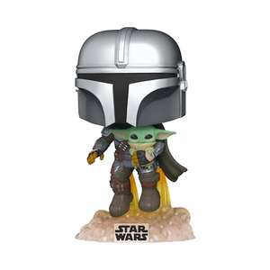 Funko POP! Star Wars: the Mandalorian with grogu - Mando Flying With Jet Pack - Collectable Vinyl Figure - Official Merchandise
