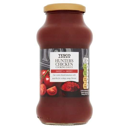 Tescos Cookinng Sauces - Hunters Chicken and Creamy Mushroom in Yeading
