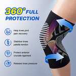 2 Pack Knee Brace, Knee Support Breathable Anti-Slip Compression £6.79 @ Sold by BLOOM Store & Fufilled by Amazon