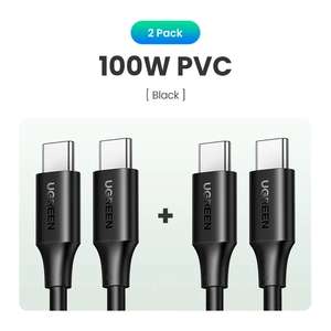 UGREEN 100W USB C to USB C Cable 2 pack 2m - Ugreen Official Store