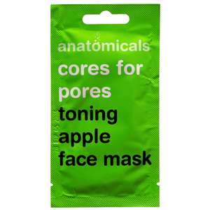 Anatomicals toning apple face mask and other variations 60p + £2.49 click and collect @ Lloyds pharmacy