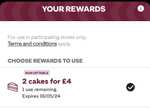 Two Cakes Via The App For Selected Accounts
