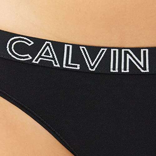 Calvin Klein Ultimate Line Labelled Waistband Women's Thong XS - L £6 @ Amazon