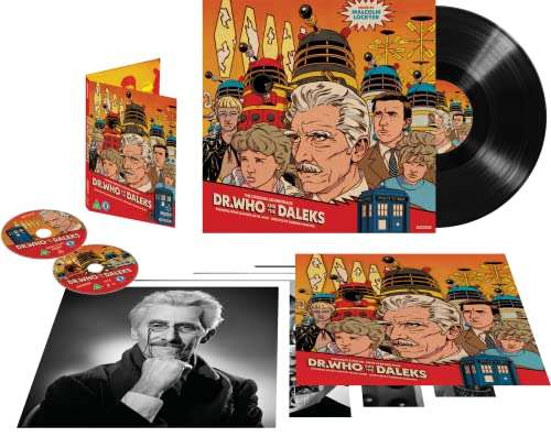 Dr. Who And The Daleks Vinyl Collector's Set [4k + Blu-ray] £21.78 @ Amazon