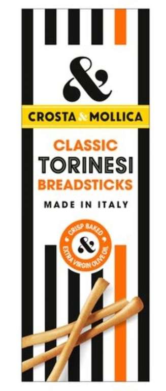 Crosta & Mollica Torinesi Breadsticks 120G - £1 (Clubcard Price) @ Tesco