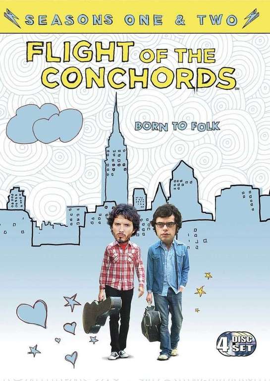 Flight Of The Conchords: Complete Series 1 & 2 [DVD] (Used) - £1.50 + Free Click & Collect @ CeX