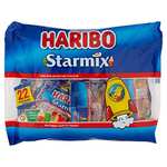Haribo Starmix Multipack Mini Bag Sweets, 22 x 16g (£2.38 S&S / £2.13 with max s&s)