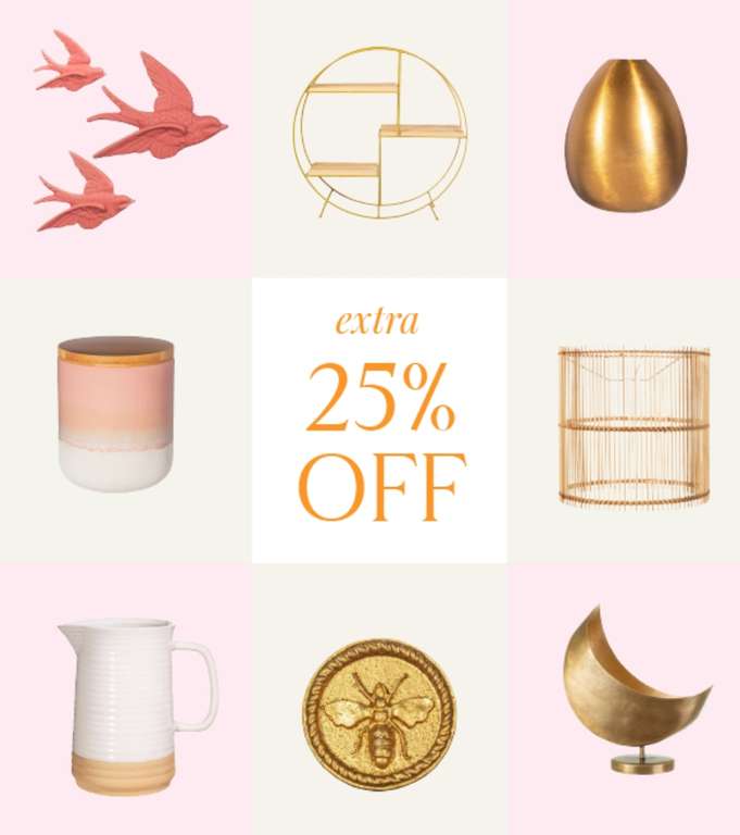 Extra 25% off sale