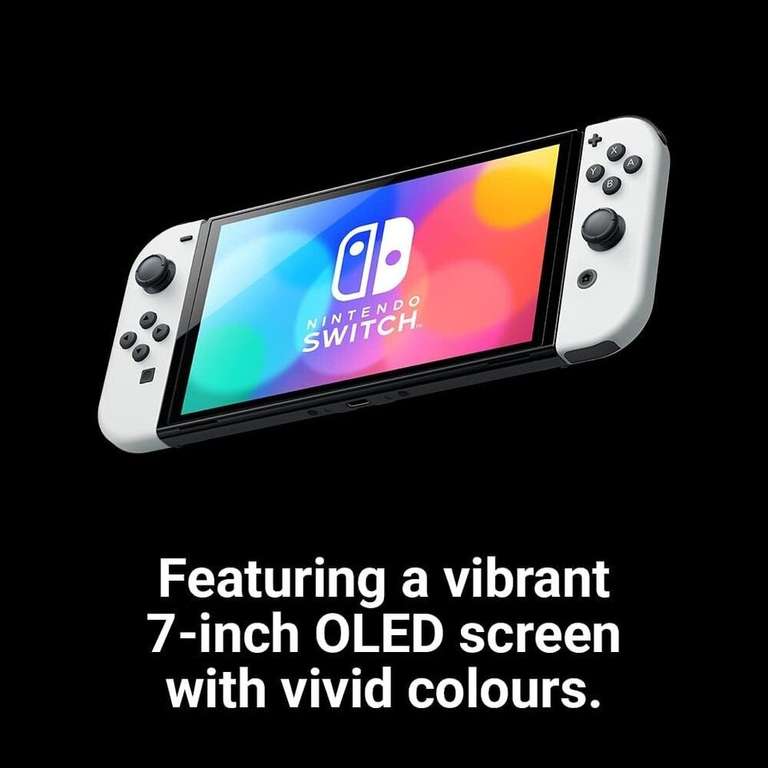  Nintendo Switch – OLED Model w/ White Joy-Con : Video