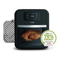TEFAL Dual Easy Fry & Grill Air Fryer 8.3 L Stainless Steel EY905D40