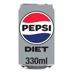 24 cans Diet Pepsi 330ml - £8.50 S&S or £7 S&S with 15% voucher/3 for £19.50