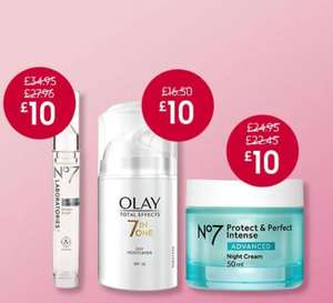 £10 Tuesday e.g. Yankee Candle, Olay, L'Oréal, Oral B, No7, Sonisk, Berocca, Soap & Glory + More - Free C&C on £15 Spend (otherwise £1.50)