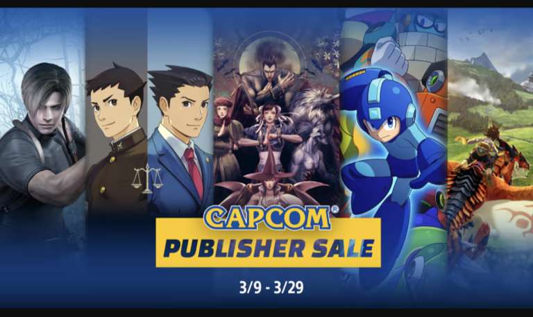 CAPCOM Publisher Sale up to 50% Off @ Nintendo eShop