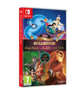Disney Classic Games Collection: The Jungle Book, Aladdin, & The Lion King - Nintendo Switch £19.99 @ Amazon
