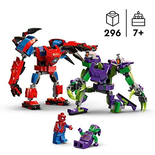 LEGO Marvel Spider-Man 76219 Spider-Man & Green Goblin Mech Battle - £10.50 at checkout @ Amazon