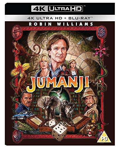 Jumanji (1995) 4K Ultra-HD Blu-ray £12 @ Amazon