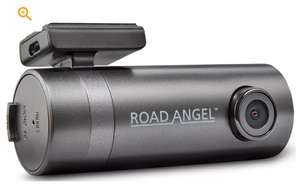 Road Angel Halo Go Full HD Dash Cam + Road Angel HWK5V Hardwiring Kit - with code