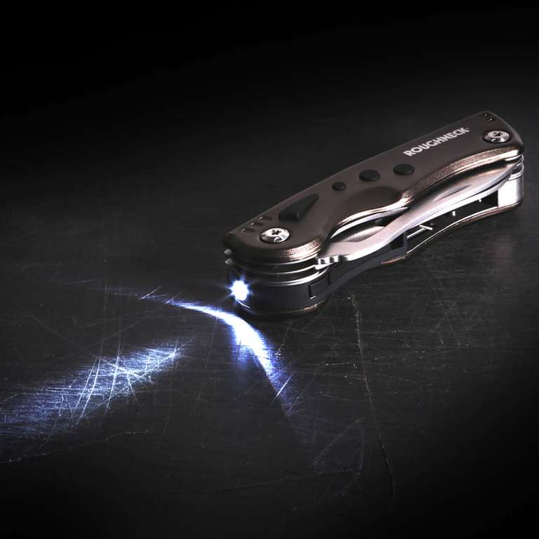 Roughneck Multi Tool with LED Light 9 in 1 - £10.12 + Free Click & Collect @ Toolstation