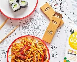 Kids eat free from Mini Ninja children's menu, this school holiday - one child for each £10 adult spend @ Yo Sushi