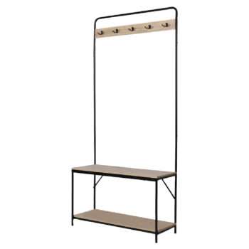 Coat Stand with Shoe Rack and Bench now £32 with Free Delivery From Weeklydeals4less