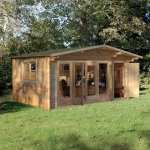 Forest Garden Kimbrey 44mm Log Cabin 17ft x 13ft 8" (5.2 x 4.2 m) £4799 Members Only @ Costco