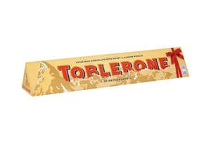 Toblerone 750g Bar £6.70 free delivery with code at Debenhams