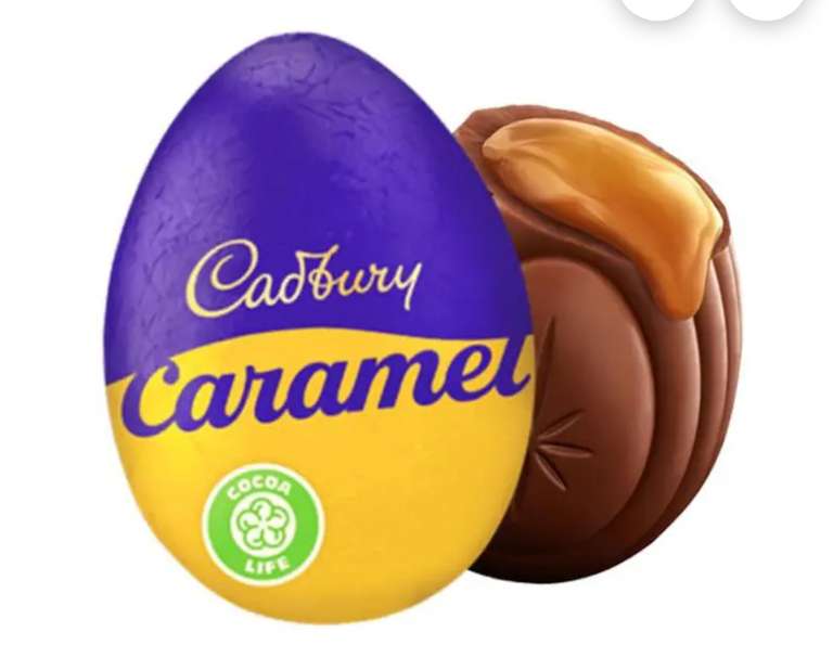 Cadbury caramel creme egg 40g 30p @ Tesco Limehouse