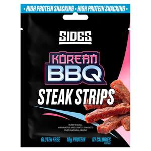 Sides - Korean or Chipotle rump steak snacking strips in Harborough