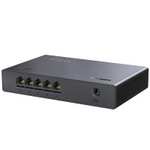 UGREEN 2.5Gbps Network Switch, 5x 2.5GbE Ports, 1x 10Gbps SFP+, Link Aggregation, VLAN, Metal Housing (Discount at Checkout) - UGREEN / FBA