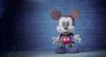 Simba Disney Denim Mickey Mouse - Oct Edition, Amazon Exclusive, 35 cm Plush Figure in Gift Box, Special, Ltd Ed Collectible