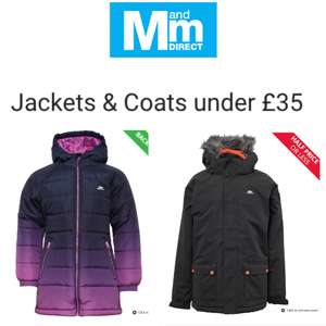 Jackets & Coats Under £35 + Free Delivery on orders over £100 (otherwise £4.99) - @ MandM Direct