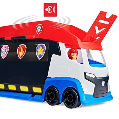 PAW PATROL Transforming PAW Patroller with Dual Vehicle Launchers, Ryder Action Figure and ATV Toy Car - £38.99 @ Amazon