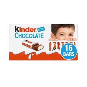 Kinder Chocolate Small Snack Bars Multipack 16 x 12g £1.80 @ Morrisons