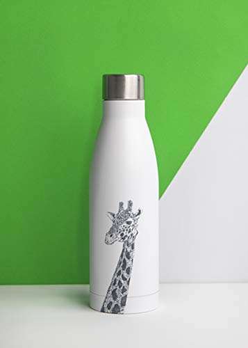 Maxwell & Williams Stainless Steel Water Bottle with African Giraffe Design - £8 @ Amazon