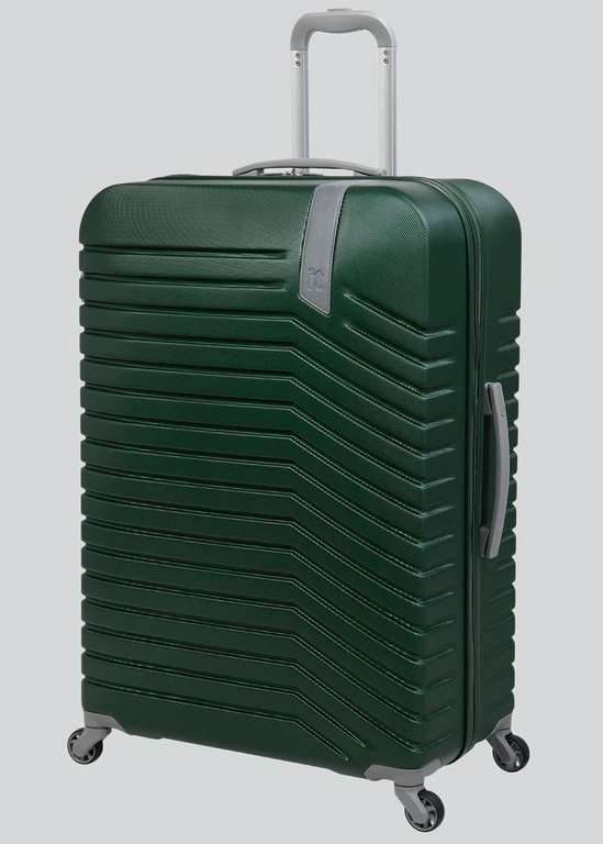 IT Luggage Green Hard Shell Suitcase (Carry Bag £25 / Cabin £40 / Medium £55 / Large £65) Free Click & Collect @ Matalan