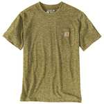 Carhartt Relaxed Fit Heavyweight T Shirt in True Olive Snow Heather Colour - £10.50 @ Amazon
