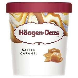 Häagen-Dazs Ice Cream Salted Caramel 460ml £3 @ Sainsburys