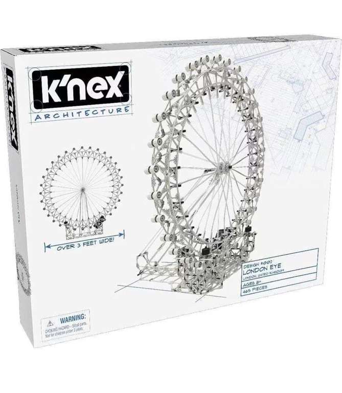K'Nex Architecture London Eye. 24 inches tall. 1856 pieces