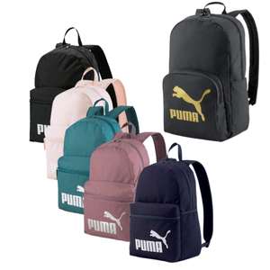 Puma Phase or Originals Urban Backpack £11.25 delivered, using unique code @ Puma