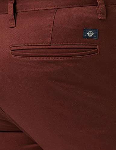 Dockers Men's Alpha Original Khaki Trousers - Bitter Chocolate 29w/32l - £25.83 @ Amazon