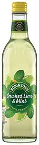 Robinsons Fruit Cordial, Crushed Lime and Mint - 500ml pack of 8 (£14.40 with S&S) @ Amazon