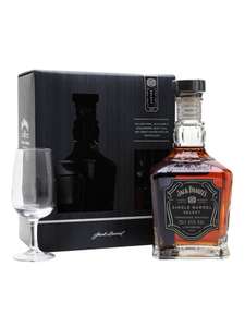 Jack Daniel's Single Barrel Select with Free Glass Gift Set 45% ABV 70cl + free click and collect