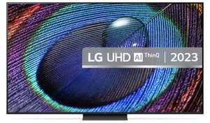 LG 65 Inch 65UR91006LA Smart 4K UHD HDR LED Freeview TV with code + Free C&C