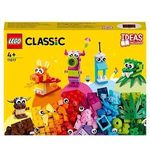 LEGO Classic Creative Monsters 5 Mini Build Bricks Set 11017 - Discount at Checkout - Free C&C